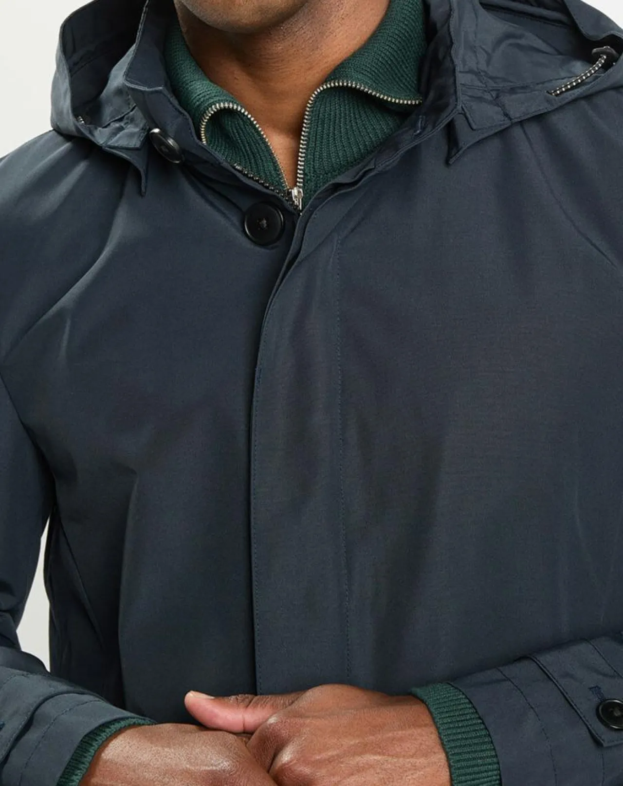 Parka Thermor Double Amovible bleu marine