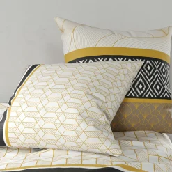 Parure de housse de couette Carioca beige