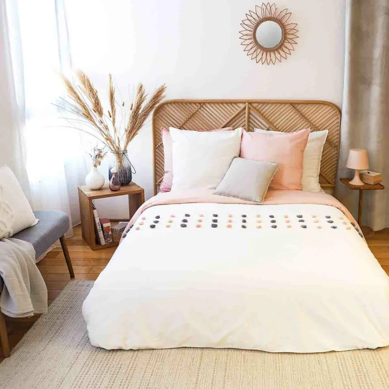 Parure de housse de couette Poupie blanche