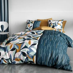Parure housse de couette Floris multicolore