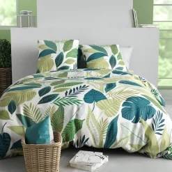 Parure Housse de Couette Tropicalia multicolore
