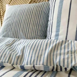 Parure housse de couette Calanque blanche