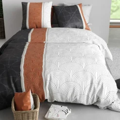 Parure Housse de Couette Equinoxe multicolore