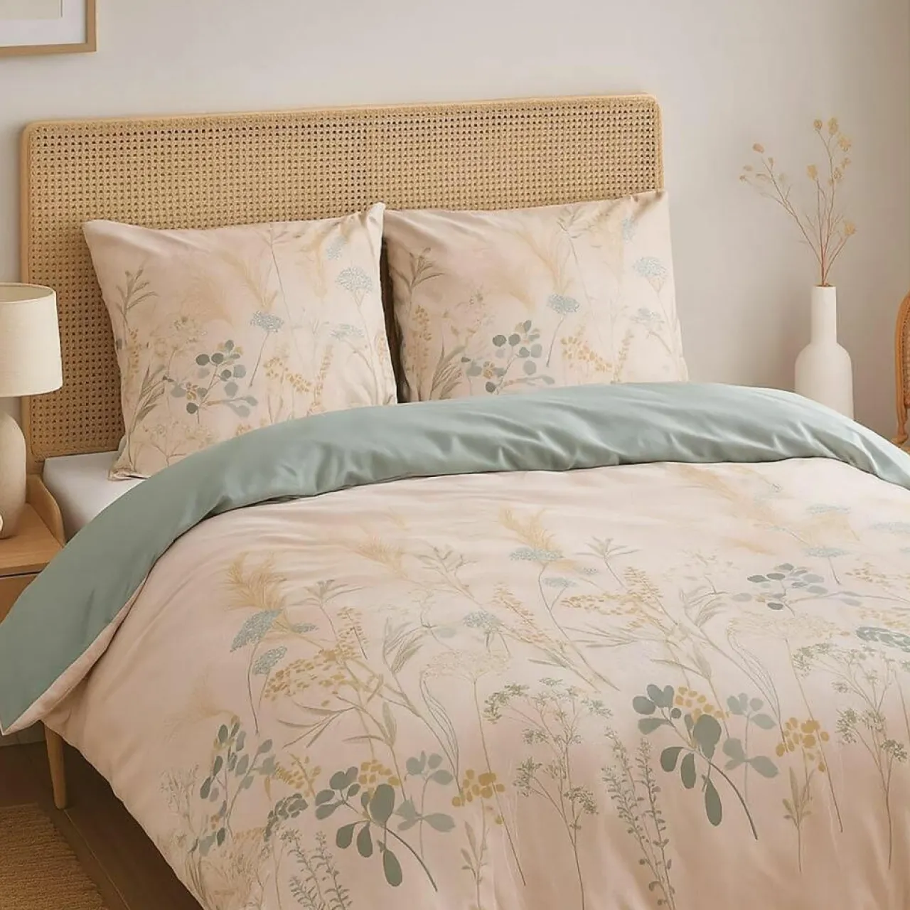 Parure Housse de Couette Helia grise