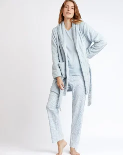 Peignoir Forever bleu ciel