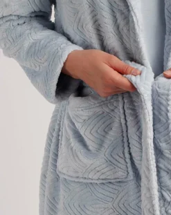 Peignoir Forever bleu ciel