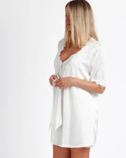 Peignoir Romantic Wedding blanc