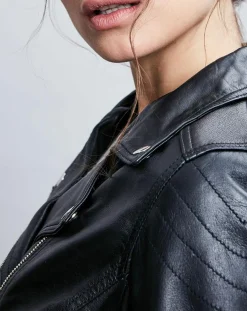 Perfecto en Cuir Alexine noir