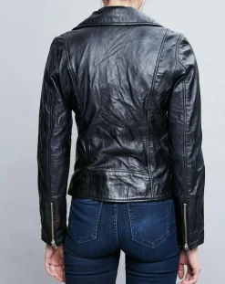 Perfecto en Cuir Deborah noir