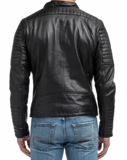 Perfecto en Cuir Eido noir