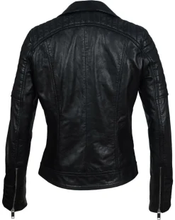 Perfecto en Cuir Jessy noir