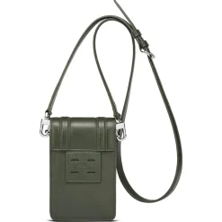 Petit Sac en Toile enduite & Cuir Arguin noir/multicolore - 18x11.5x3 cm