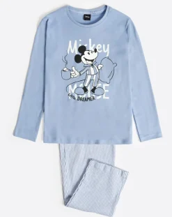 Pijama Mickey Petit Rêveur bleu