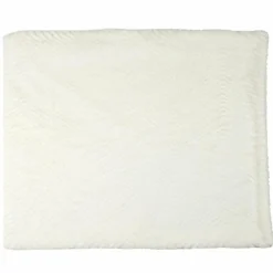 Plaid fausse fourrure blanc - 120x150 cm