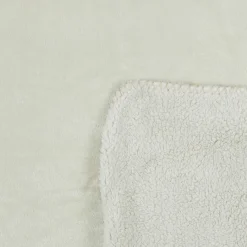 Plaid Flanelle Sherpa XXL beige - 140x200 cm