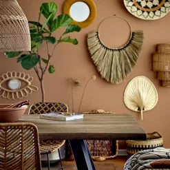 Plaid Giano nature - L.160xW.130 cm