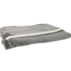 Plaid gris - 180x130 cm