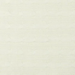 Plaid sherpa torsade beige - 120x150 cm