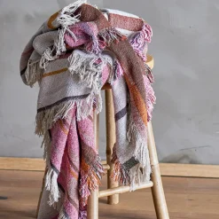 Plaid Toscana nature - L.160xW.130 cm