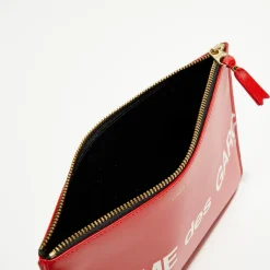 Pochette Wallet en Cuir Bags In Red rouge - 22x16x0.5 cm
