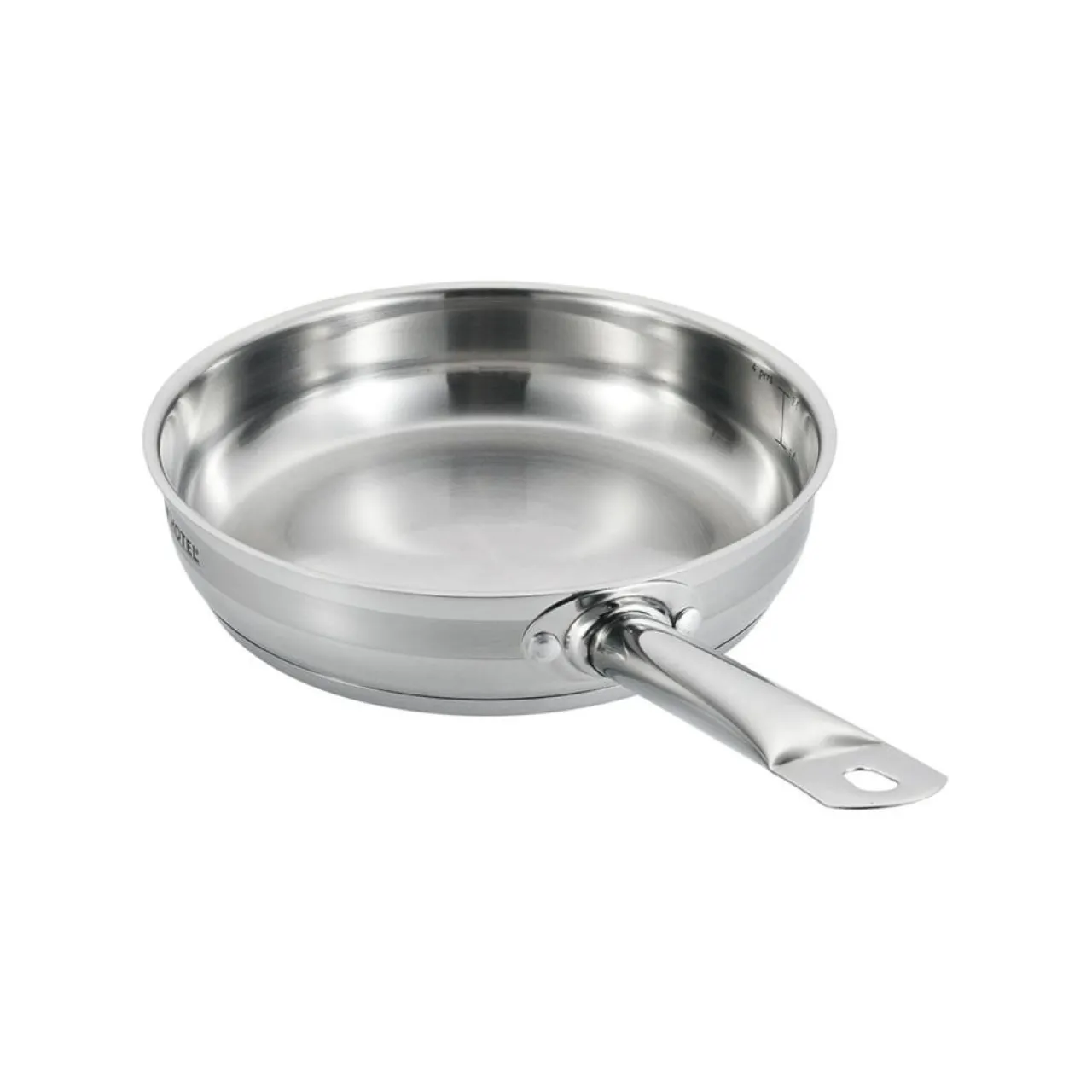 Poêle induction argentée - D.24 cm