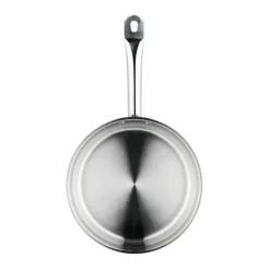 Poêle induction argentée - D.24 cm