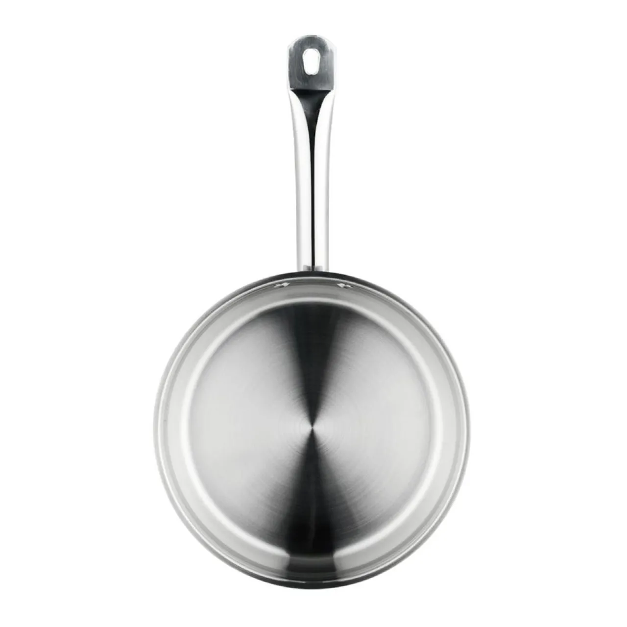 Poêle induction argentée - D.24 cm