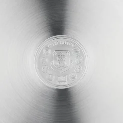 Poêle induction argentée - D.24 cm