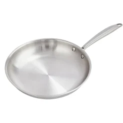 Poêle triplex induction argentée - D.24 cm