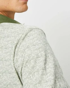 Polo Classic Fit Imprimé Allover kaki/beige