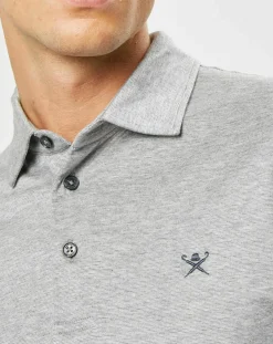 Polo Classic Fit Mercerise gris