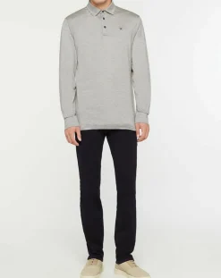 Polo Classic Fit Mercerise gris