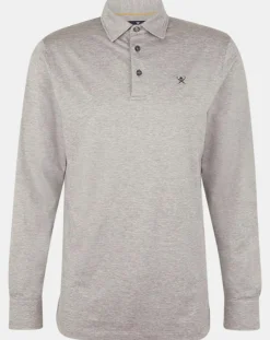 Polo Classic Fit Mercerise gris