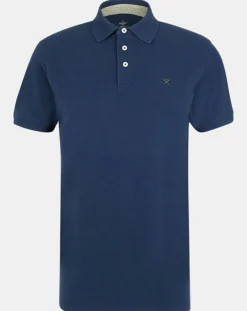 Polo Classic Fit Piqué bleu marine