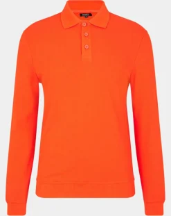 Polo Dolpiq ml piq orange vif