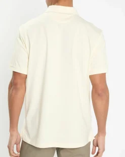 Polo en Jersey Regular Fit uni Smart écru