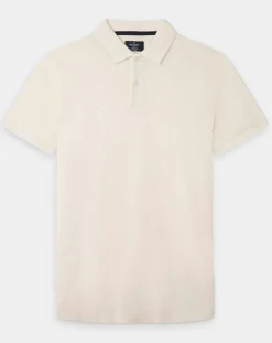 Polo en Jersey Regular Fit uni Smart écru