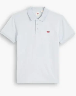 Polo Housemarked en Coton Regular Fit bleu ciel