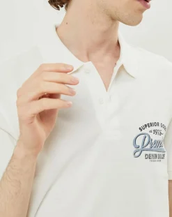 Polo Jprblubooster blanc