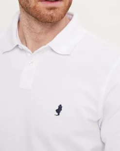 Polo manches longues Classic blanc