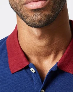 Polo Piqué Corintin bleu marine