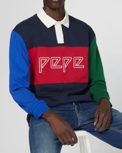 Polo Plakem Colorblock multicolore