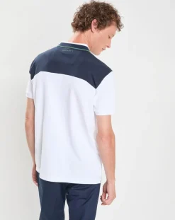 Polo Regular Fit Aston Martin Racing Colorblok blanc