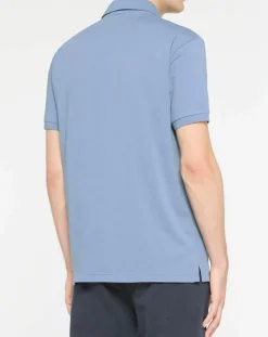Polo Regular Fit Jersey bleu ciel
