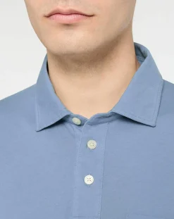 Polo Regular Fit Jersey bleu ciel