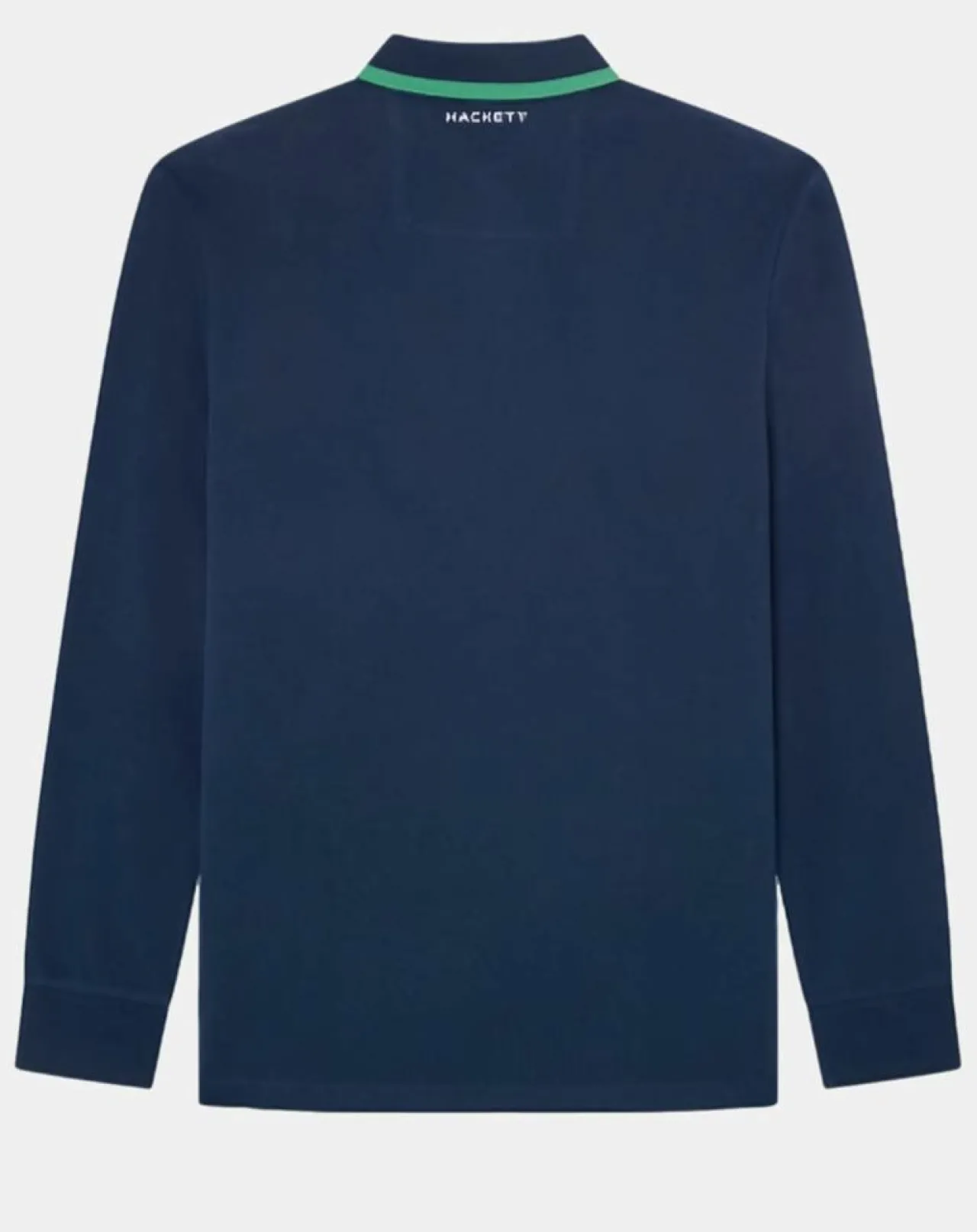 Polo Regular Fit manches longues Aston Martin Racing bleu foncé