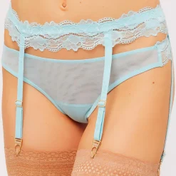 Porte-jarretelles Whisper aigue-marine