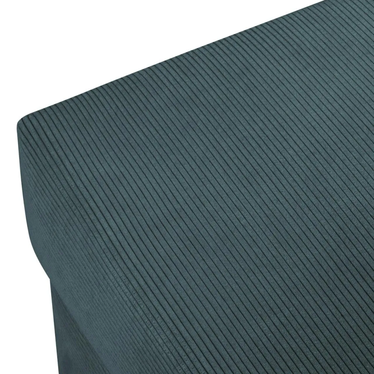 Pouf Quince bleu - 64x64x37 cm