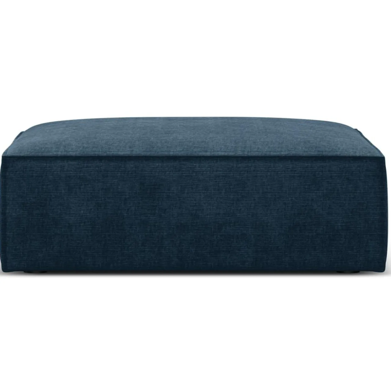 Pouf Vanda bleu roi - 100x80x36 cm