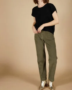 Pull 100% Cachemire Laurène manches courtes noir